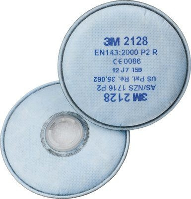 3M 2128 Tolmufilter P2 SL Osoon