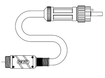 Põleti kaabel PM85/105 6m, Easyfit-Euro ZA 13-000300-06