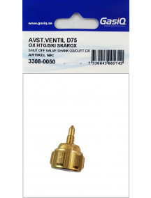 SHUT OFF VALVE D75 SHANK OX / CUTT.OX