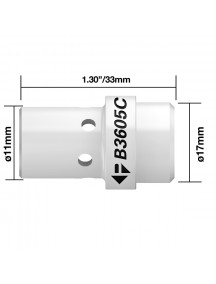 Gaasihajuti SB360A keraamiline B3605C