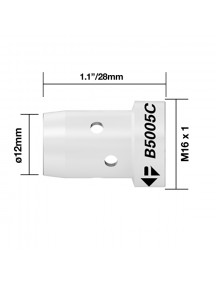 Gaasihajuti SB501W must B5005B