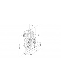 Magnetpuur MAB485,12-40mm,MK2 keermestusM8-16 BDS