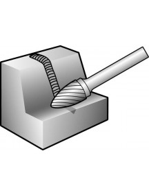 Kõvasulamfrees /RAPIDE/ PUU 12x25/6mm 