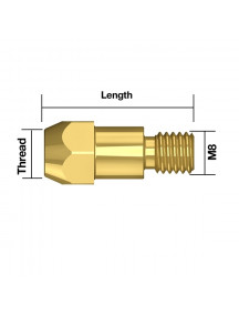 Vooluotsikuhoidja SB360A M6x28,5mm B3612