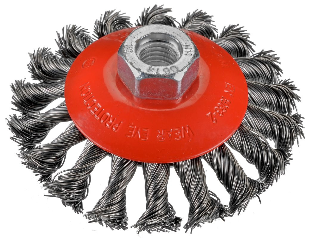 Terashari kumer D100x13mm keeratud traat 0.5mm M14 0088-622151