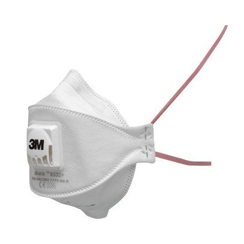 Tolmumask 3M FFP3 klapiga 3M9332
