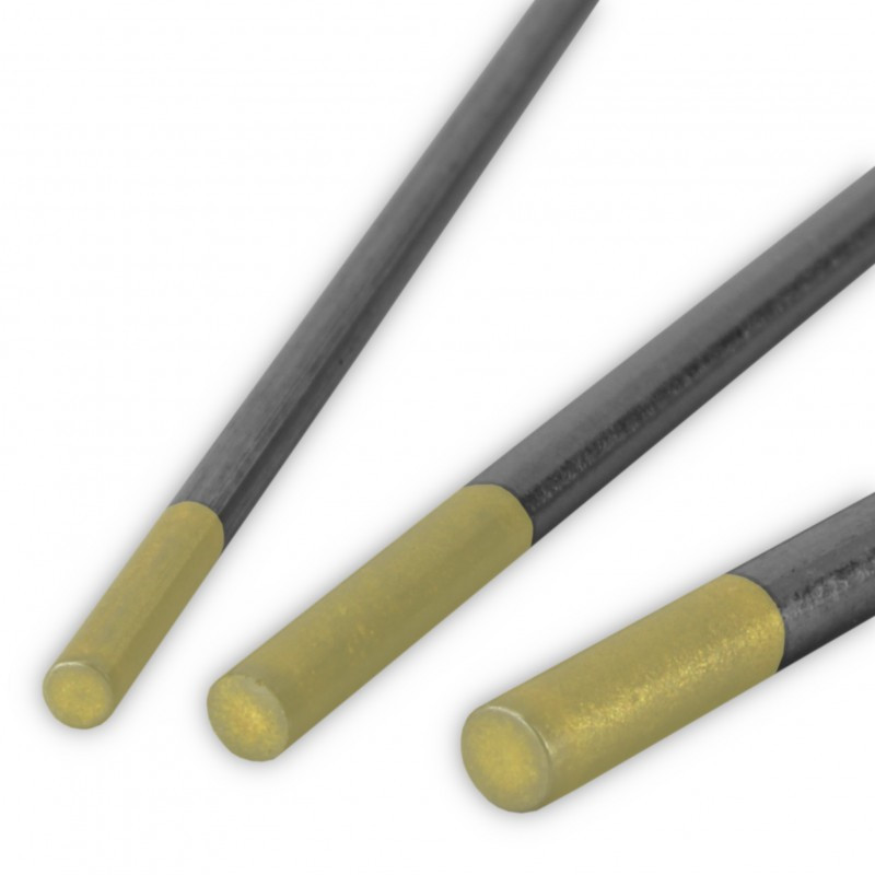 Tungsten electrode 4,0/175mm WL15 1,5%La gold