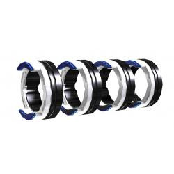 Traadirullid 0,8-1,0mm Vraud 4rulli sin/valge 37m XDrive EWM