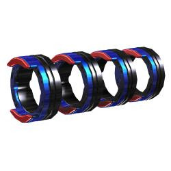 Traadirullid 1,0-1,2mm Vraud 4rulli sin/puna 37mm XDrive EWM