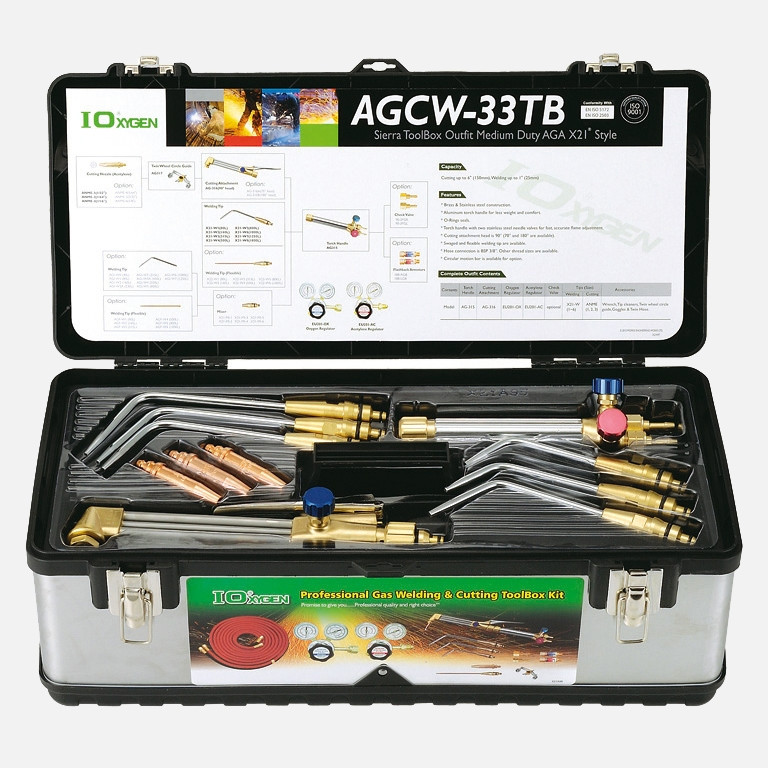 Газосварочный комплект  MEX21 (S80, X21)