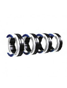 Traadirullid 0,8-1,0mm Vraud 4rulli sin/valge 37m XDrive EWM