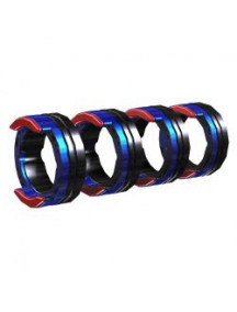 Traadirullid 1,0-1,2mm Vraud 4rulli sin/puna 37mm XDrive EWM